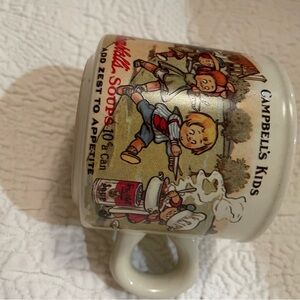EUC- Campbell's Kids Vintage Mug - Cream